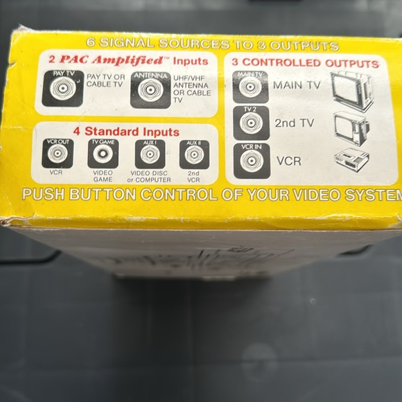 Vintage Video Master VM795 Control Center New in Box, never opened or used 1970s - Picture 2 of 5
